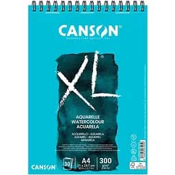 Альбом для акварелі на спіралі XL 300г/м2 30л середнє зерно Canson