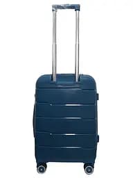 Валіза мала S+ з поліпропілену Milano bag 0305 52л Морська хвиля - мініатюра 3
