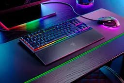 Клавіатура Razer Ornata V3 TKL RGB Mecha-Membrane Switch UKR (RZ03-04881800-R371) [102013] - мініатюра 8