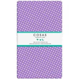 Простирадло Cosas полуторне 155х240 lavender dots, фіолетовий (Фиолет_горох_25)
