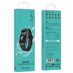 Смарт-годинник Hoco Y34 Smart sports watch (call version) Black - мініатюра 4