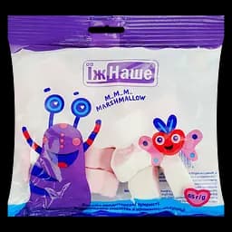 Маршмеллоу Їж Наше Hearts с ароматом клубники 65 г