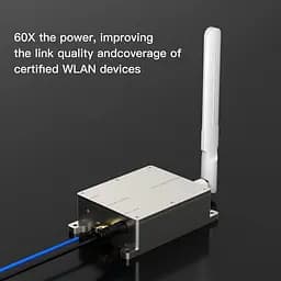 Підсилювач Wi-Fi сигналу з антеною EDUP EP-AB027 2.4 ГГц 5W 37dBm бустер розширювач вайфай FPV  (18800) - мініатюра 6