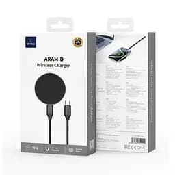 БЗП Wiwu Wi-W034 Aramid Wireless Charger Black - мініатюра 4