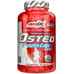 Препарат для суглобів і зв'язок AMIX Osteo Gelatine + MSM, 400 капсул