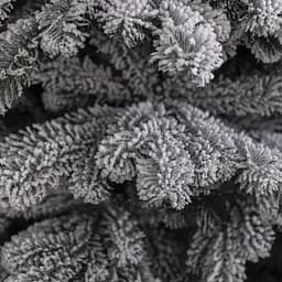 Штучна хвойна гірлянда 2 м засніжена лита реалістична Преміум Lugi TD-BRNCHSN2