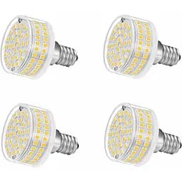 Светодиодные лампы Jiotouhu E14, эквивалент 9 Вт, 90 Вт, 800 лм, холодный белый цвет, 6000 К, сменные маленькие светодиодные лампы