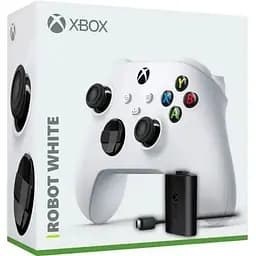 Геймпад Microsoft Xbox Series X, S (Robot White) + Play & Charge Kit