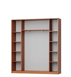 Шафа-купе тридверна MebelStar Комбо AL 3ДСП 200x45x210 см Дуб сонома (MBS-3160) - мініатюра 2