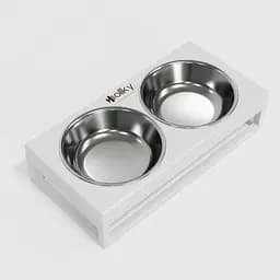Hollky Base XS — миски на підставці для маленьких собак та котів (2 × 0,25 л) - мініатюра 8
