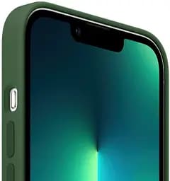 Чохол Silicone Case з MagSafe для Apple iPhone 13 Pro Max (6.7) (Eucalyptus) ААА [70505] - мініатюра 4
