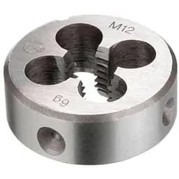 Плашка ручная круглая метрическая Intertool M12 х 1.75