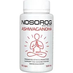 Натуральна добавка Nosorog Ashwagandha 60 капсул