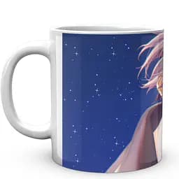 Кружка GeekLand Noragami Бездомный Бог Ято портрет на фоне звездного неба NRG 02.011 330 мл белая