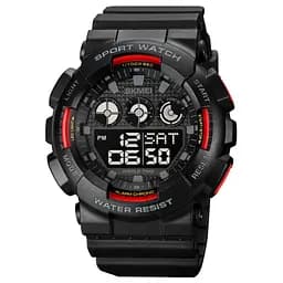 Наручные часы мужские 1857RD Black-Red Skmei acs0030531