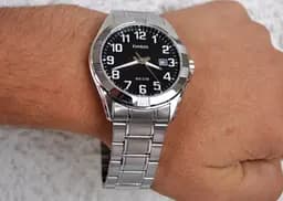 Сталеві чоловічі наручні годинники Casio оригінал Японія Collection MTP-1308PD-1BVEF зі сталевим браслетом - мініатюра 3
