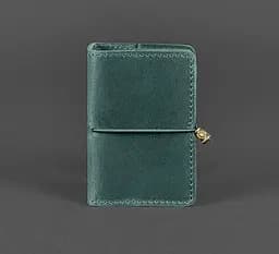 Кожаный кард-кейс 7.0 зеленый Crazy Horse
