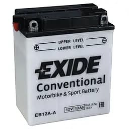 Акумулятор автомобільний EXIDE CONVENTIONAL 12Ah (+/-) (165EN) (EB12A-A)
