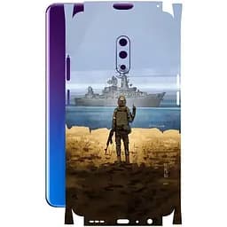 Захисна плівка StatusSKIN для Realme X Корпус Вініл Корабель