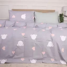 Комплект постільної білизни MirSon Ranforce Elite 17-4833 Douglas 220х240 см сірий (2200009392924)