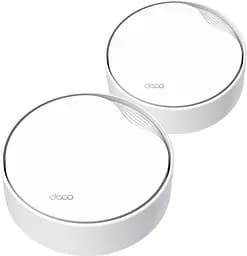 Mesh-система TP-Link Mesh Deco X50 PoE AX3000 2Pcs White 802.11ax (Deco-X50-PoE-2-pack)