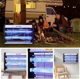 Лампа інсектицидна Led Insect Killer LK-12, знищувач комарів і мух, електроловушка, 12 Вт, площа до 20 м² - мініатюра 8