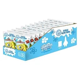 Упаковка молочного коктейля ОКЗДХ Наш коктейль Губка Боб шоколадный 2.75 кг (125 г х 22 шт.)