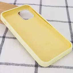 Чохол Silicone Case Full Protective (AA) для Apple iPhone 13 mini (5.4) Жовтий / Mellow Yellow - мініатюра 3