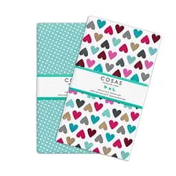 Набір наволочок Cosas Mint Love 50х70 см (SetPillow_Love_DotsMint_50х70) - мініатюра 4