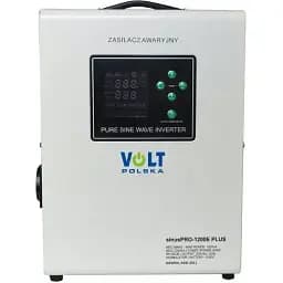 ДБЖ Перетворювач напруги Volt Polska SINUS PRO 1200 E PLUS 12/230V (800/1200W) [LiFePO4, MENU]