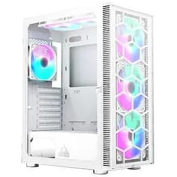 Корпус Montech X3 GLASS, білий, Mid Tower, без БЖ, для ATX / Micro ATX / Mini ITX, 1xUSB 3.0 / 2xUSB 2.0, макс. CPU - 160 мм / GPU