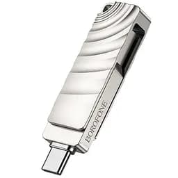 Флеш накопичувач подвійний - USB3.0 і Type-C - Borofone BUD3 128GB - мініатюра 3