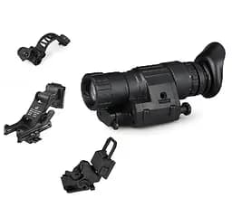 Монокуляр нічного бачення PVS-14 із кріпленнями Mount + кріплення Rhino ріг + кронштейн FMA L4G24