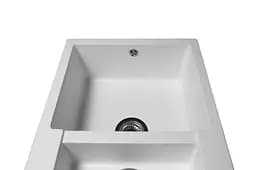 Кухонна мийка гранітна Miraggio LaPas white 786x489x203 00207802, Білий - мініатюра 3