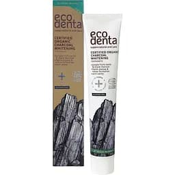 Зубная паста Ecodent Organic отбеливающая с древесным углем, 75 мл