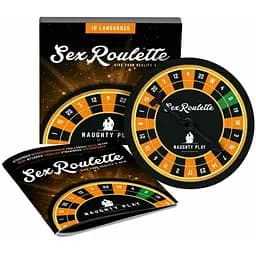 Еротична гра Tease Please Sex Roulette Kamasutra (помаранчевий)