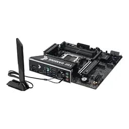 Материнcька плата TUF GAMING B850M-E WIFI sAM5 B850 4xDDR5 M.2 HDMI DP Wi-Fi BT mATX Asus teh0019086 - мініатюра 7