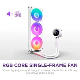 СВО NZXT Kraken Plus RGB V2 360mm White (RL-KR360-W2) - мініатюра 8