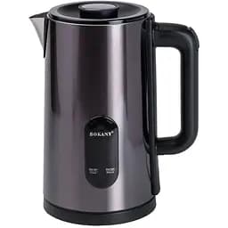 Электрочайник с вращением на 360° Sokany SK-09019 бесшумный дисковый 3л 2000Вт Серый