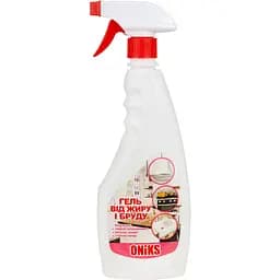 Гель Oniks для видалення забруднень, жиру, кіптяви та нагару 500 мл