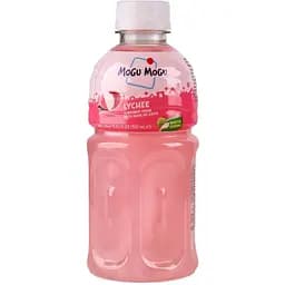 Напиток MoGu MoGu с кусочками желе Nata de Coco и вкусом личи 320 мл