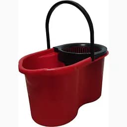Набір для прибирання Zambak Plastik відро та швабра 17 л червоний (ZP-264r) - мініатюра 2