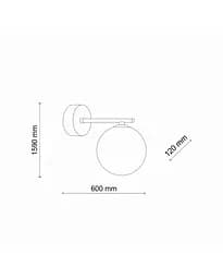 Бра Tk Lighting 4778 Estera G9 6W IP20 - мініатюра 3