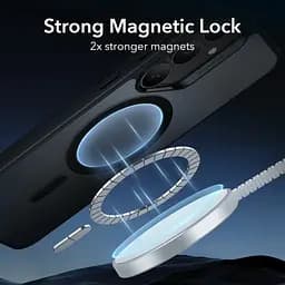 Протиударний чохол ESR Classic Hybrid Case (HaloLock) Clear для Samsung Galaxy S25 Plus (1A81000102) - мініатюра 2