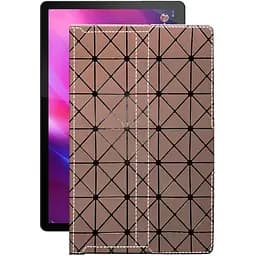 Чохол StatusCASE з екошкіри для планшету Lenovo Tab P11 Plus Коричневий ромб