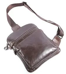 Чоловіча шкіряна сумка Vintage 20х25,5х5 см sum0012445 - мініатюра 5