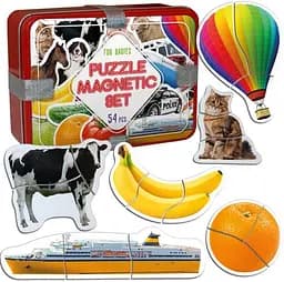 Набор магнитных пазлов "Baby puzzle" Magdum ML4031-62 EN