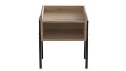 Тумба модульна Ferrum-decor Джузі 540x450x320 метал Чорний ДСП Дуб Сан-Марино 16 мм (FRD-102969)