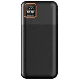 Зовнішній акумулятор із ліхтариком Profit WQ22 20000mAh 22,5W+PD20W LED чорний