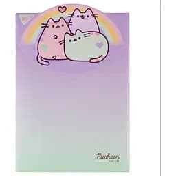 Папка-конверт YES Pusheen вертикальная А4 на липучке (492191)